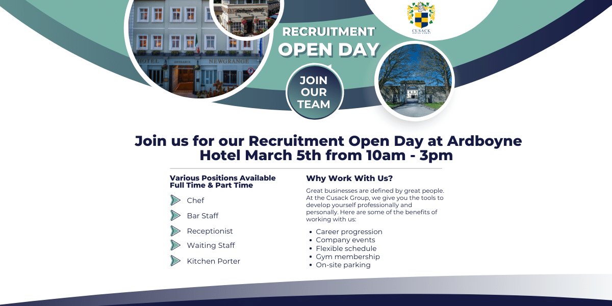 Cusack Hotel Group Open Recruitment Day